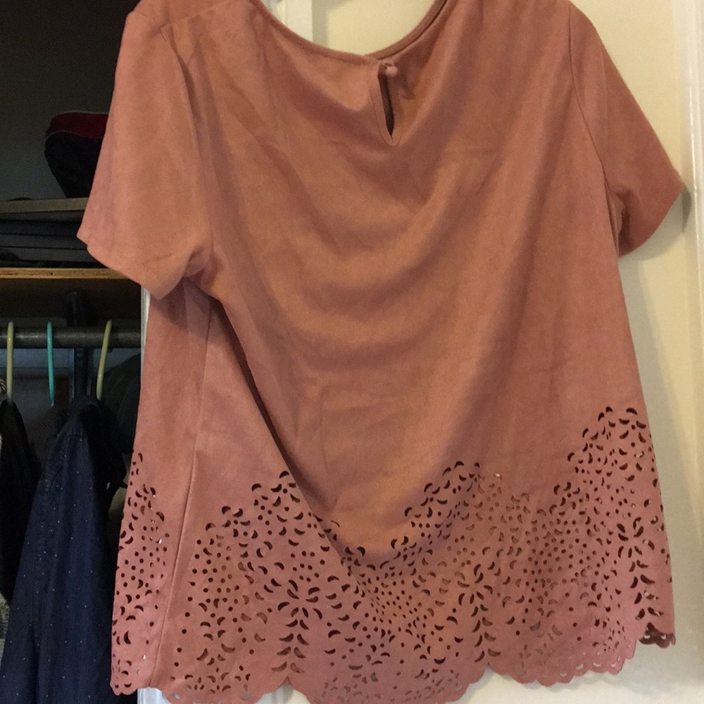 Shein Scalloped Blouse - Picture 5 of 8